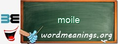 WordMeaning blackboard for moile